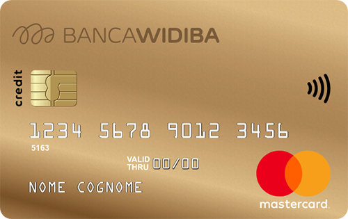Carta Gold Mastercard Banca Widiba- Cartadicreditoconfronto.it